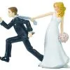 AMSCAN Cake Topper Bride & Groom Tie Puller Resin