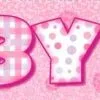 Unique Baby Girl Prismatic Banner 12ft