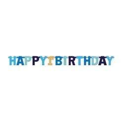AMSCAN Ahoy Birthday Jumbo Birthday Banner Kit