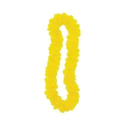 Unique Luau Flower Lei - Yellow