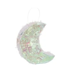 Unique Mini Pinata Iridescent Moon 19cm X 14cm
