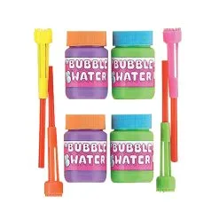 Unique Bubbles And Wands 4 Pack