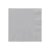 Unique Silver Luncheon Napkins 2ply 20 Pack