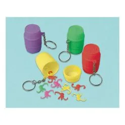 AMSCAN Value Pack Favors Monkey Game Keychains 12 Pack