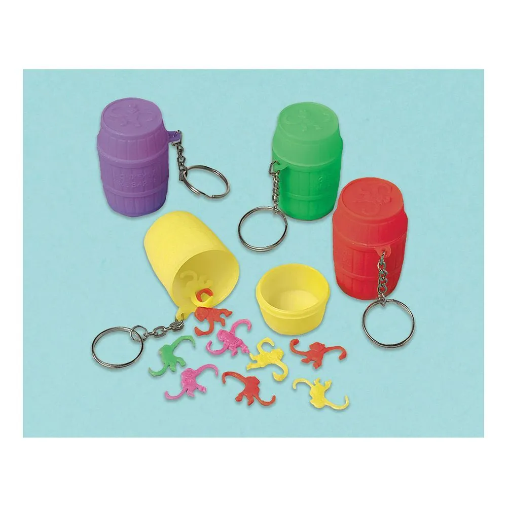 AMSCAN Value Pack Favors Monkey Game Keychains 12 Pack 1 AMSCAN Value Pack Favors Monkey Game Keychains 12 Pack