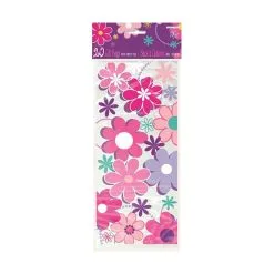 Unique Birthday Blossom 20 Cello Bags