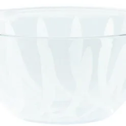 AMSCAN Swirl Bowl Clear - Plastic