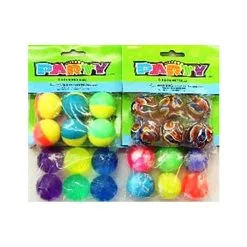 Unique 6 High Bounce Balls