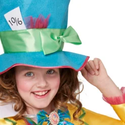 Rubies Mad Hatter Girls Deluxe Costume (Large Polybag) 8 Rubies Mad Hatter Girls Deluxe Costume (Large Polybag) -Party Decoration Shop 620651 13 14 P 3