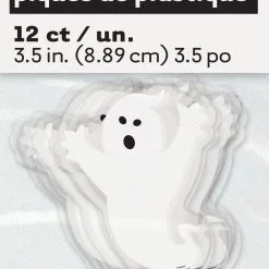 Unique 12 Ghost Cupcake Toppers 9cm