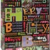 Unique Gift Bag Bold Foil Birthday Large