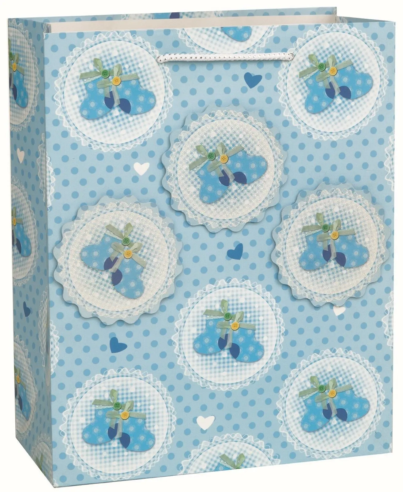 Unique Gift Bag Glitter Bootie Large 1 Unique Gift Bag Glitter Bootie Large