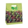 Unique Lime Peacock Purse Large Gift Bag