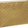 Unique Gold Glitter Dot Horizontal Large Gift Bag