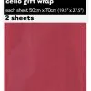 Unique 2 Cello Wrap Sheets