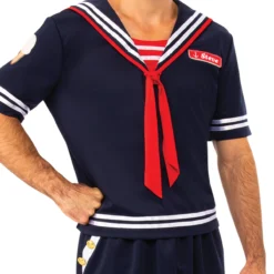 Rubies Steve Scoops Ahoy Costume Stranger Things Adult XL 6 Rubies Steve Scoops Ahoy Costume Stranger Things Adult XL -Party Decoration Shop 701921STD P 2