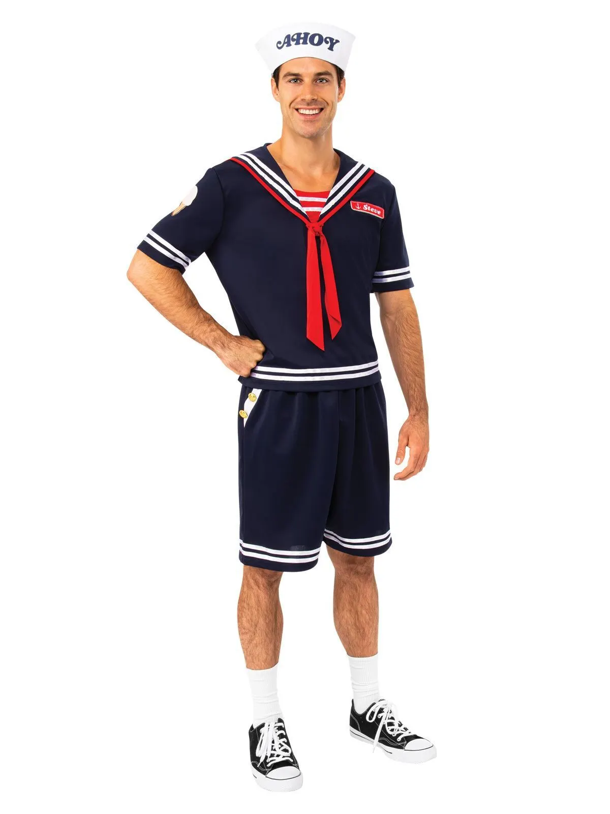 Rubies Steve Scoops Ahoy Costume Stranger Things Adult XL 1 Rubies Steve Scoops Ahoy Costume Stranger Things Adult XL