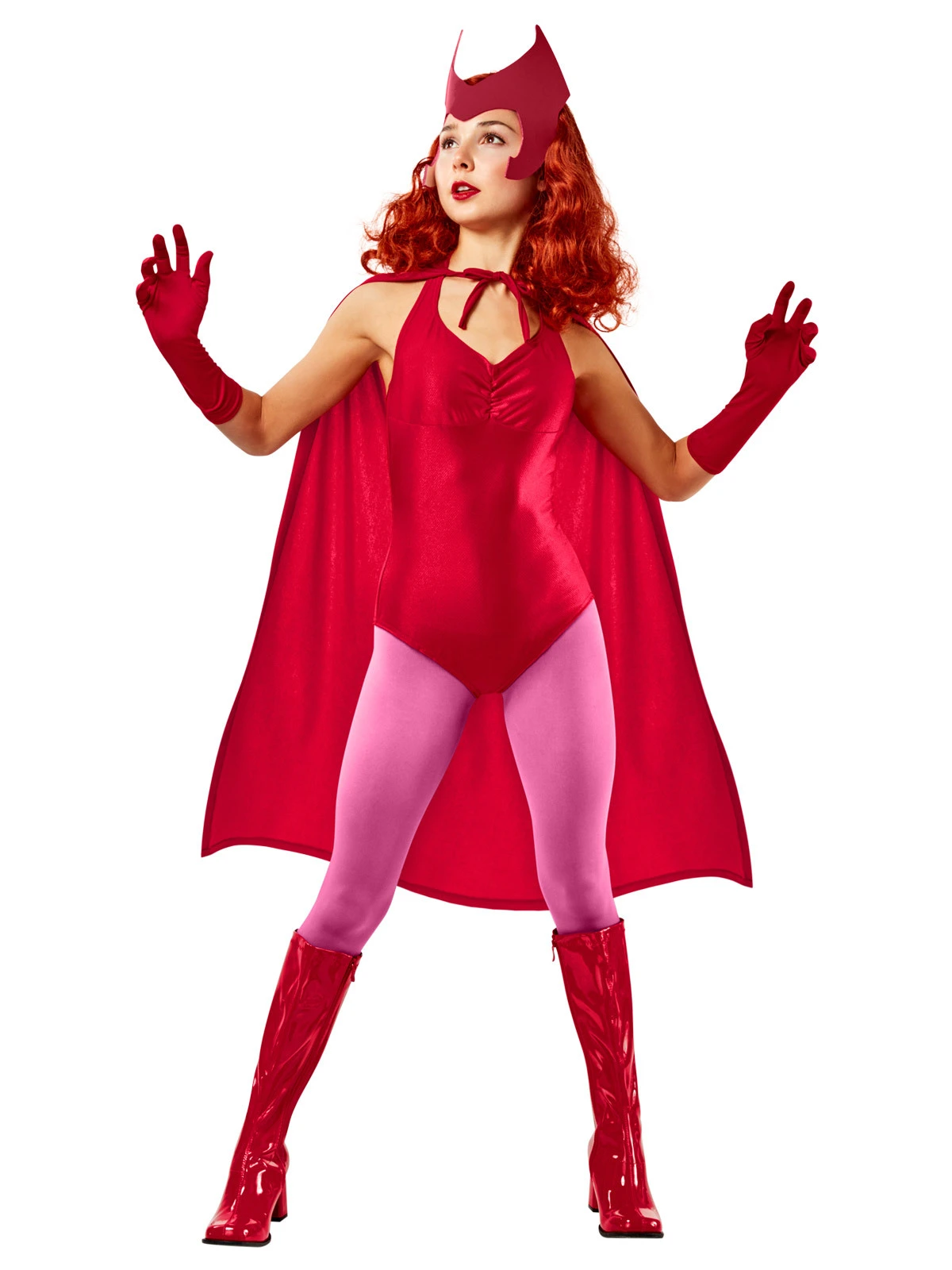 Rubies Wanda (Wandavision) Halloween Costume Adult 2 Rubies Wanda (Wandavision) Halloween Costume Adult - Image 2