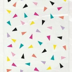 Unique Tri Confetti 20 Cello Bags