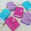 Unique 32 Sequin Notebook Keyrings