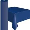AMSCAN Plastic Table Roll Royal Blue