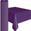 AMSCAN Plastic Table Roll New Purple