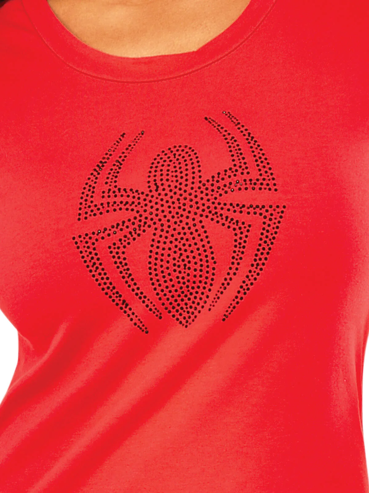 Rubies Spider-Girl Rhinestone Tshirt Adult 2 Rubies Spider-Girl Rhinestone Tshirt Adult - Image 2