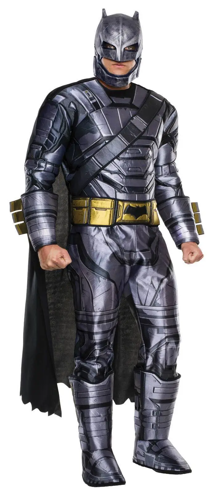 Rubies Batman Deluxe Armoured Costume Adult 1 Rubies Batman Deluxe Armoured Costume Adult