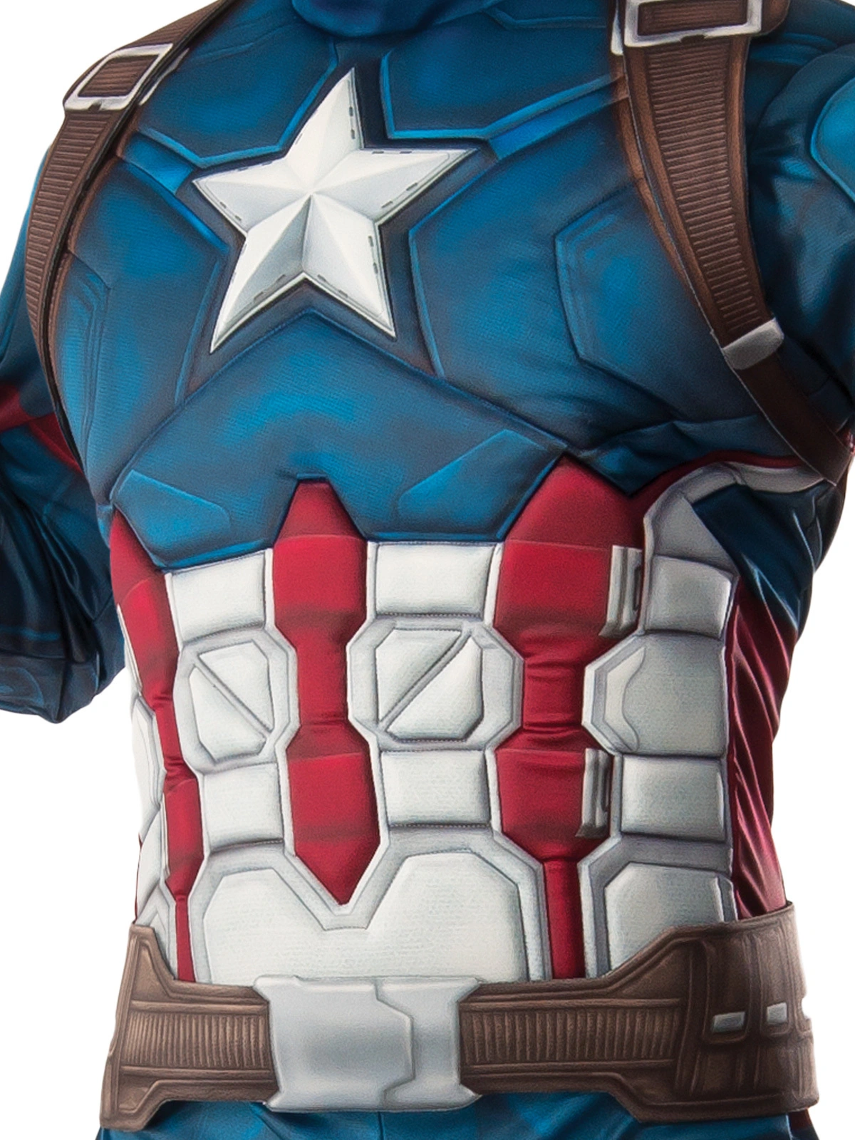 Rubies Captain America Deluxe Costume Adult 3 Rubies Captain America Deluxe Costume Adult - Image 3