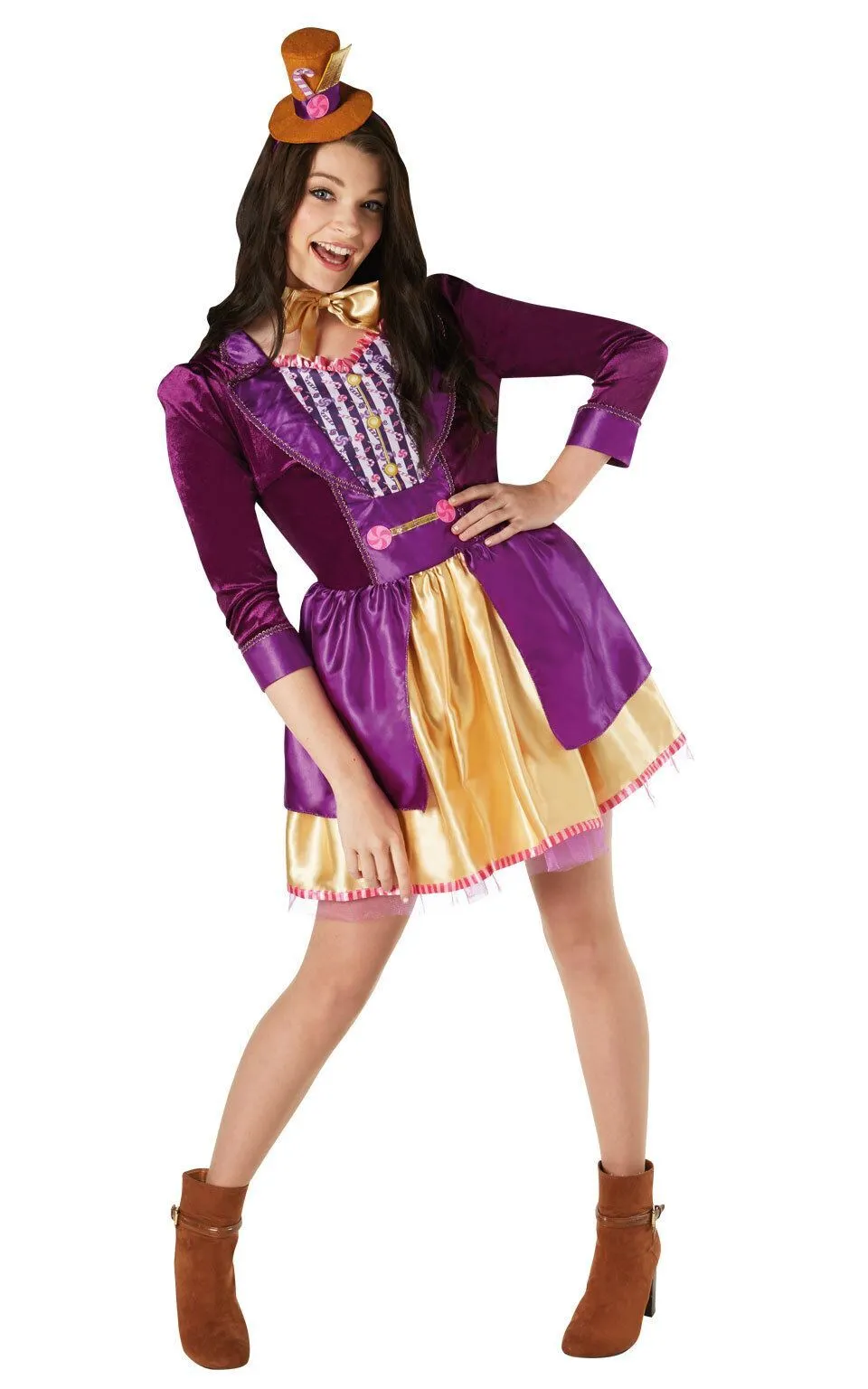 Rubies Willy Wonka Ladies Deluxe Costume Adult 1 Rubies Willy Wonka Ladies Deluxe Costume Adult