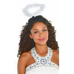 AMSCAN Marabou Feather Halo White