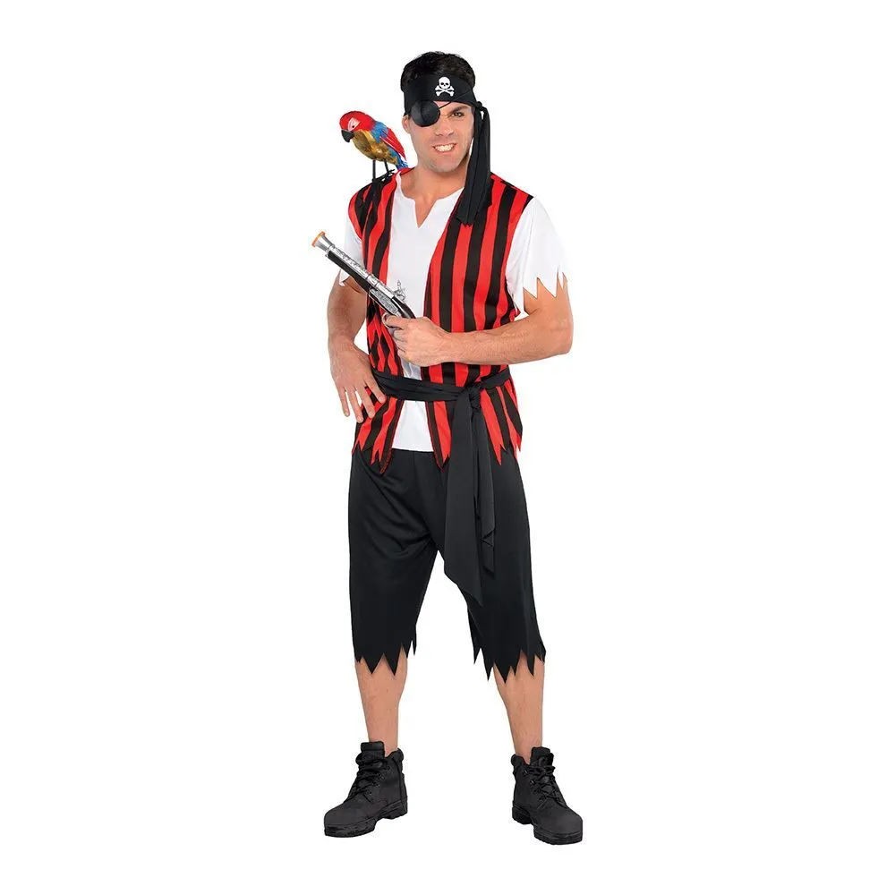 AMSCAN Costume Ahoy Matey Pirate Plus Size 1 AMSCAN Costume Ahoy Matey Pirate Plus Size