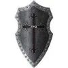 AMSCAN Medieval Crossbone Shield