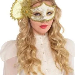 AMSCAN Parisian Gold Mask