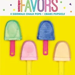 Unique 4 Sidewalk Chalk Pops