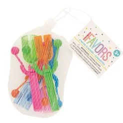 Unique 4 Neon Clacker Noisemakers