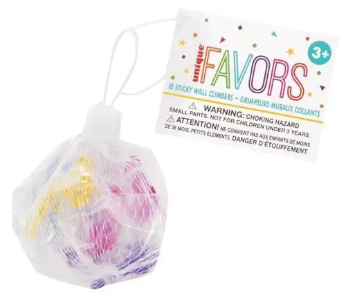 Unique Sticky Wall Climbers 8 Pack 1 Unique Sticky Wall Climbers 8 Pack