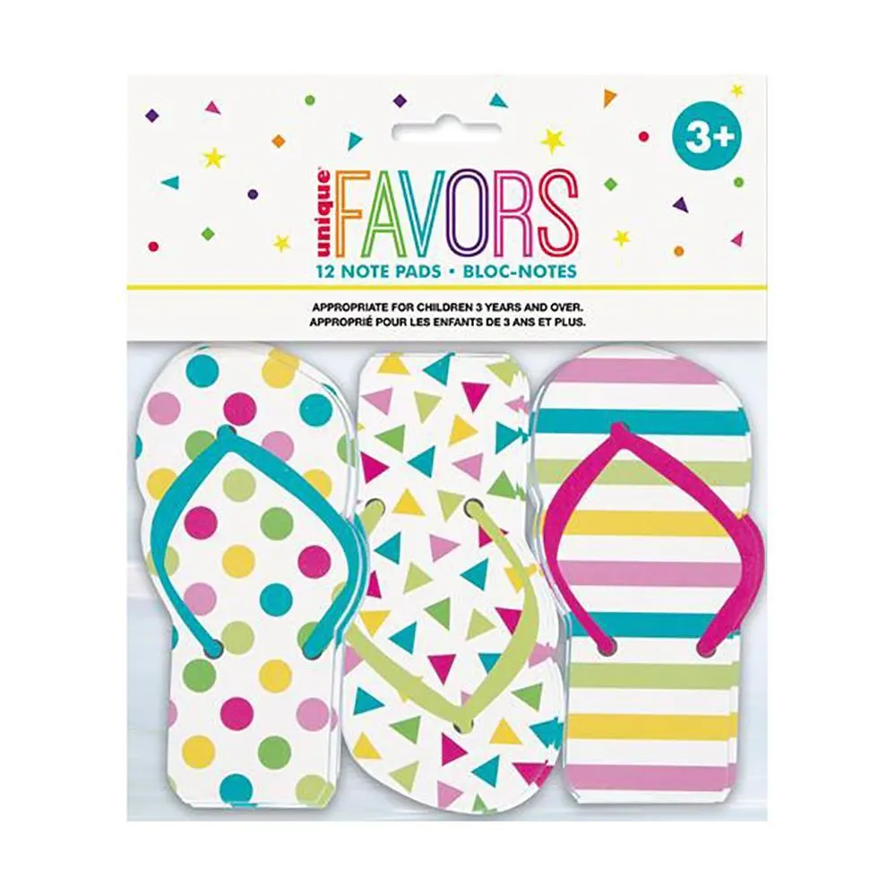 Unique 12 Flip-Flop Note Pads 1 Unique 12 Flip-Flop Note Pads