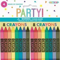 Unique Crayon Boxes 4 Pack