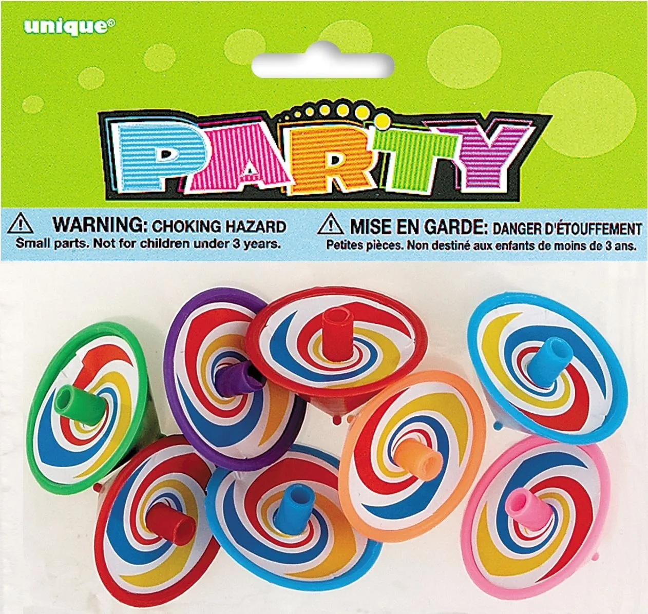 Unique 8 Spin Tops 1 Unique 8 Spin Tops