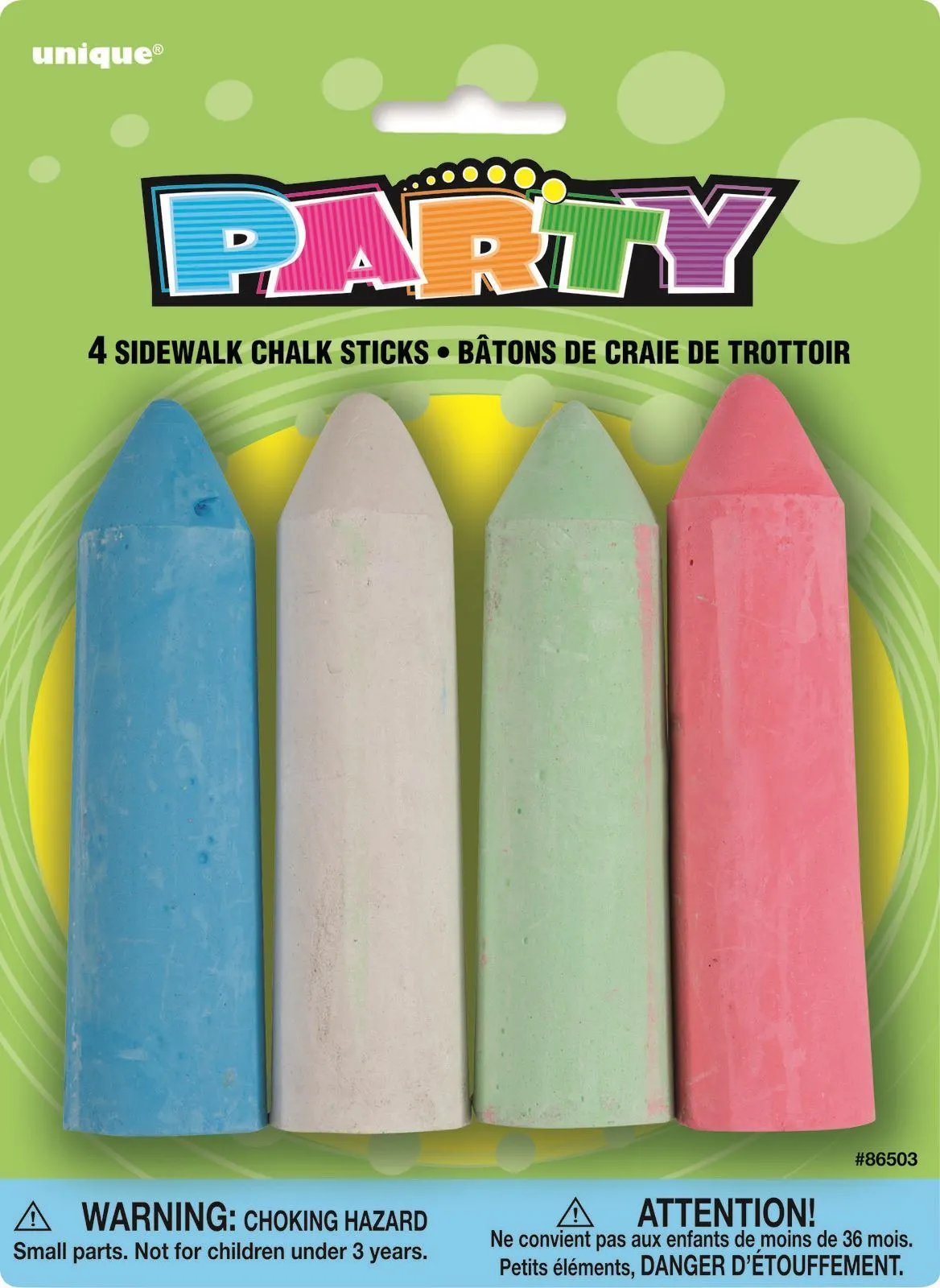 Unique 4 Sidewalk Chalk Sticks 1 Unique 4 Sidewalk Chalk Sticks