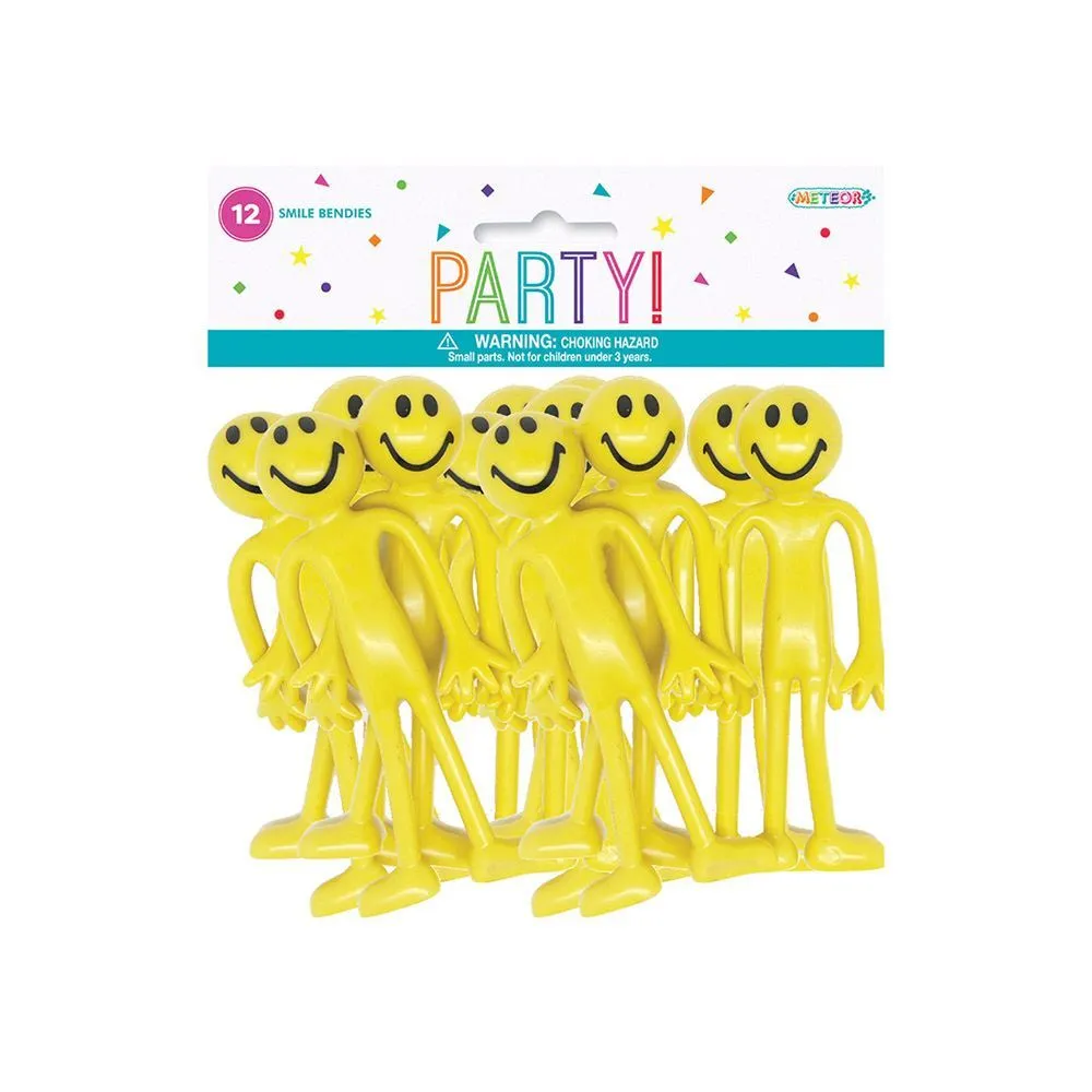 Unique 12 Smile Bendies 1 Unique 12 Smile Bendies