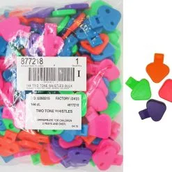 Unique 144 Two Tone Whistles