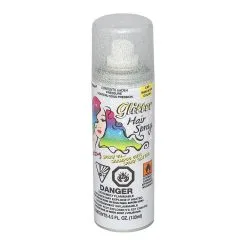 Unique Hair Spray Glitter Silver