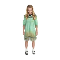 AMSCAN Costume Creepy Girl 12-14 Years