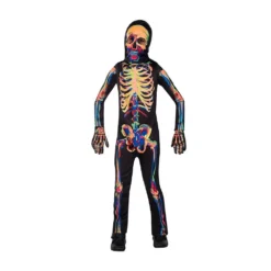 AMSCAN Costume Glow In The Dark Skeleton 4-6 Years