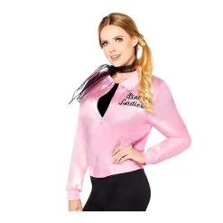 AMSCAN Costume Grease Pink Lady Jacket Women's Size 14-16 Years