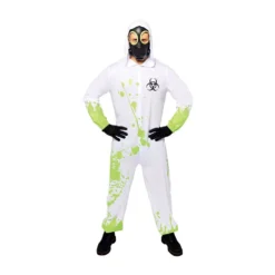 AMSCAN Costume Hazmat Suit Men's Adult Standard