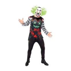 AMSCAN Costume Haha Clown Set Men's Adult Standard