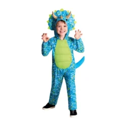 AMSCAN Costume Blue Dino Boys 3-4 Years